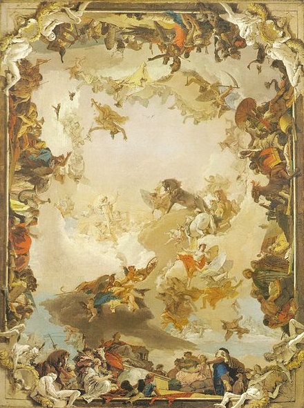 Giovanni Battista Tiepolo Allegory of the Planets and Continents